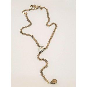 Women's Loren Hope Finley Y Necklace Gold Tone Rhi